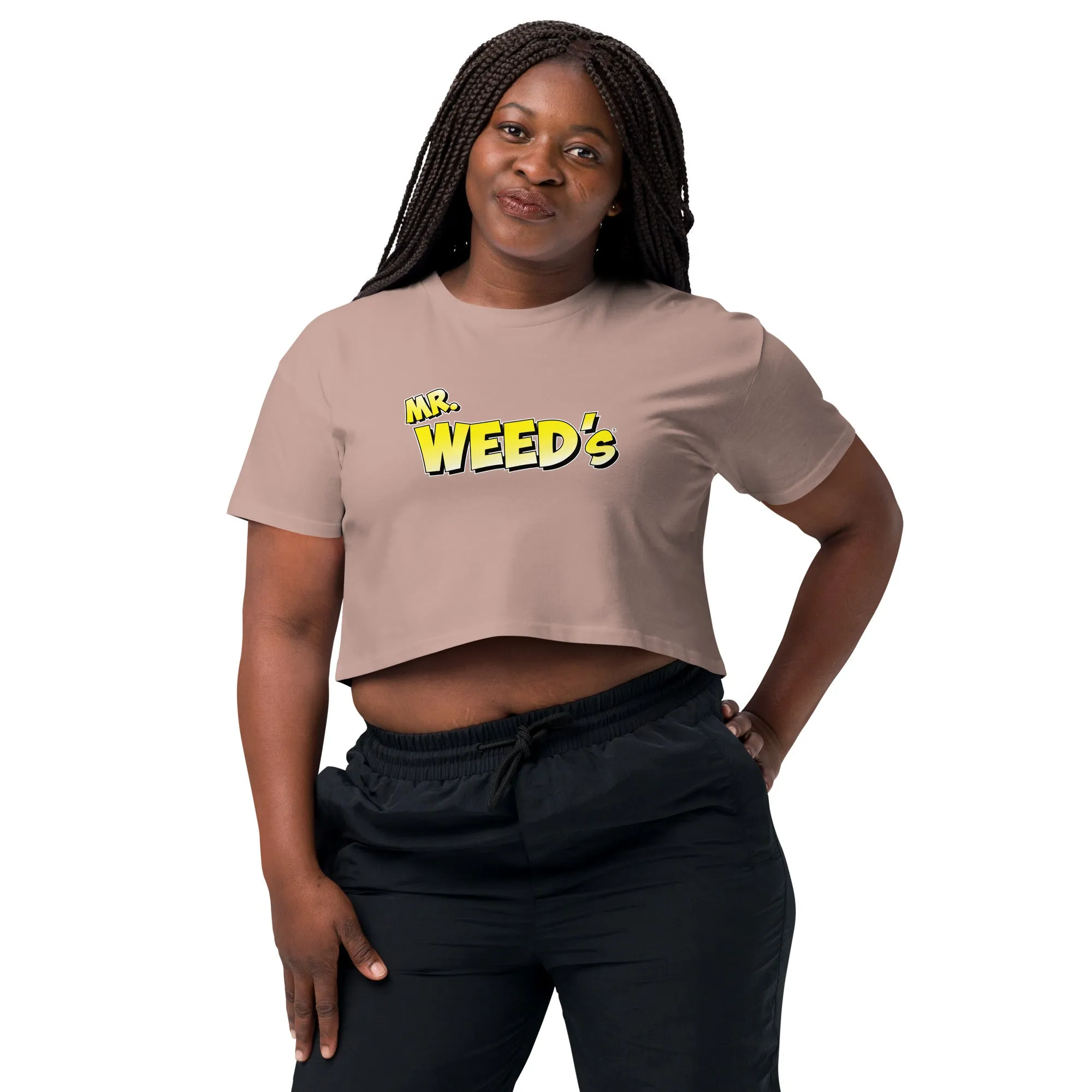 Mr. Weed's: Words Only (Crop top)