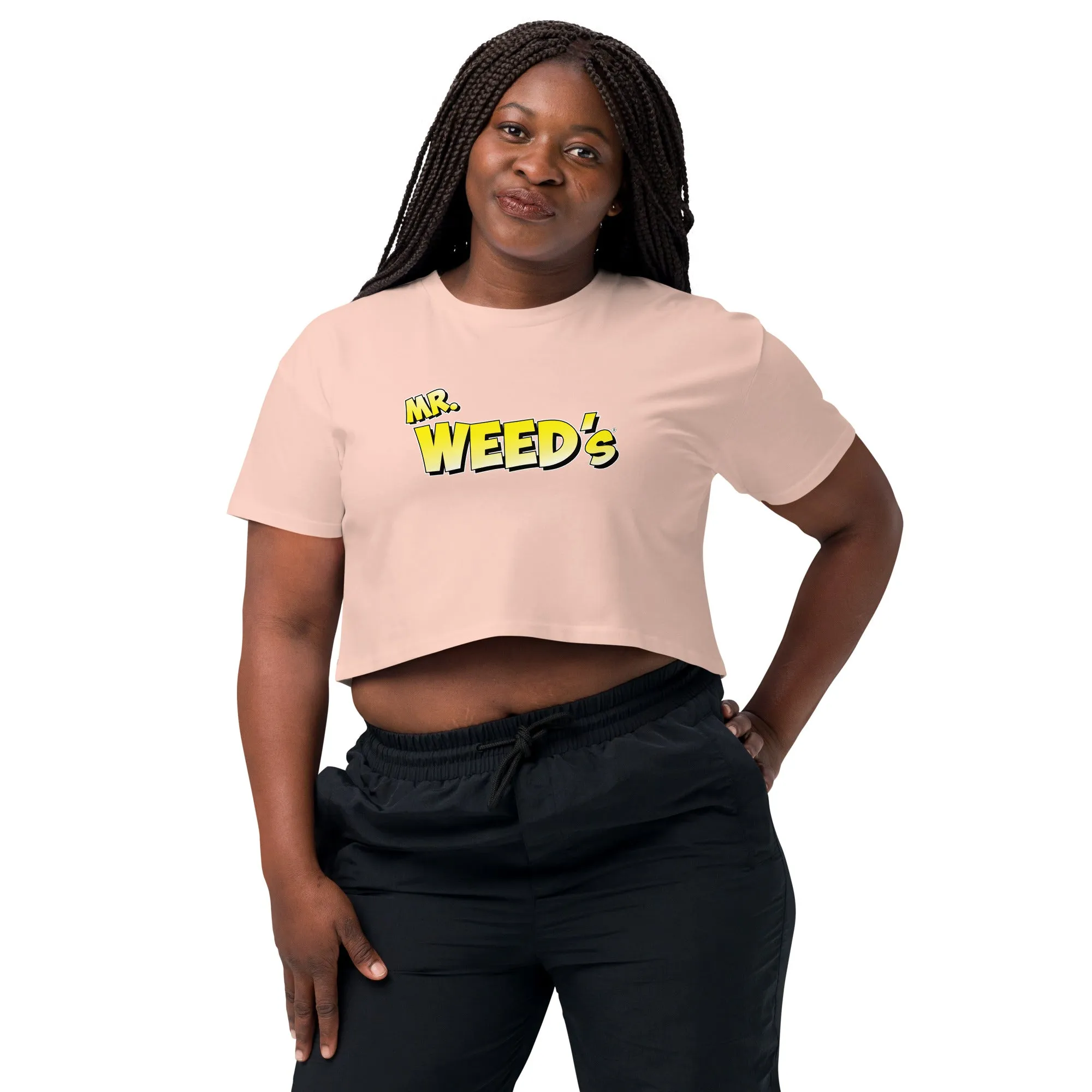 Mr. Weed's: Words Only (Crop top)