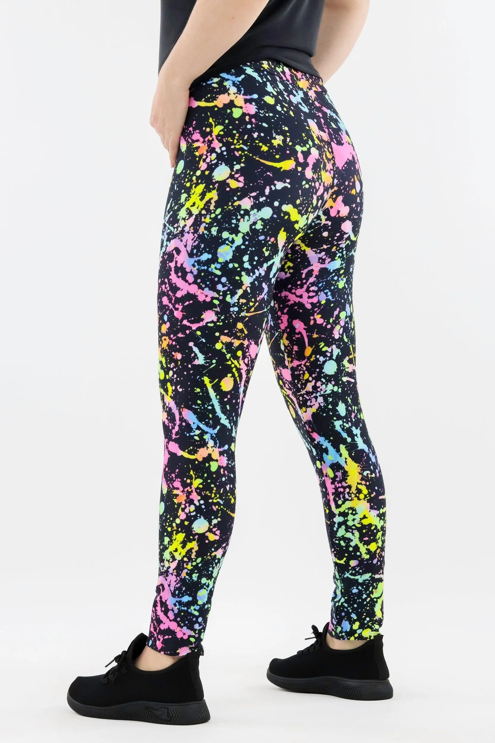 Neon Splash - Casual - Long Full Leggings