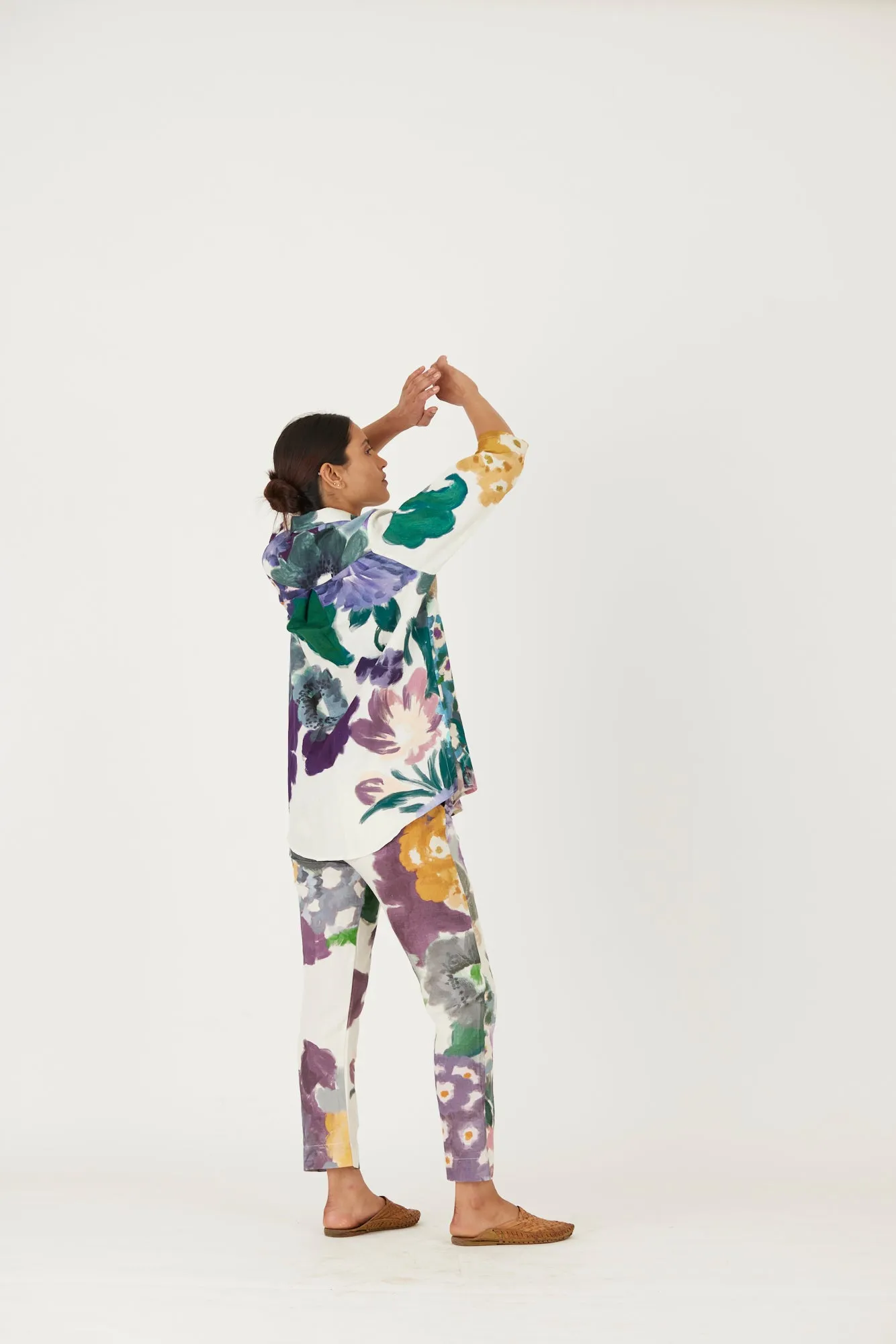 New Season Fall 24/Summer 25-Coord Set-Linen-Thalasa Black-YAMLS55-Fashion Edit Yam
