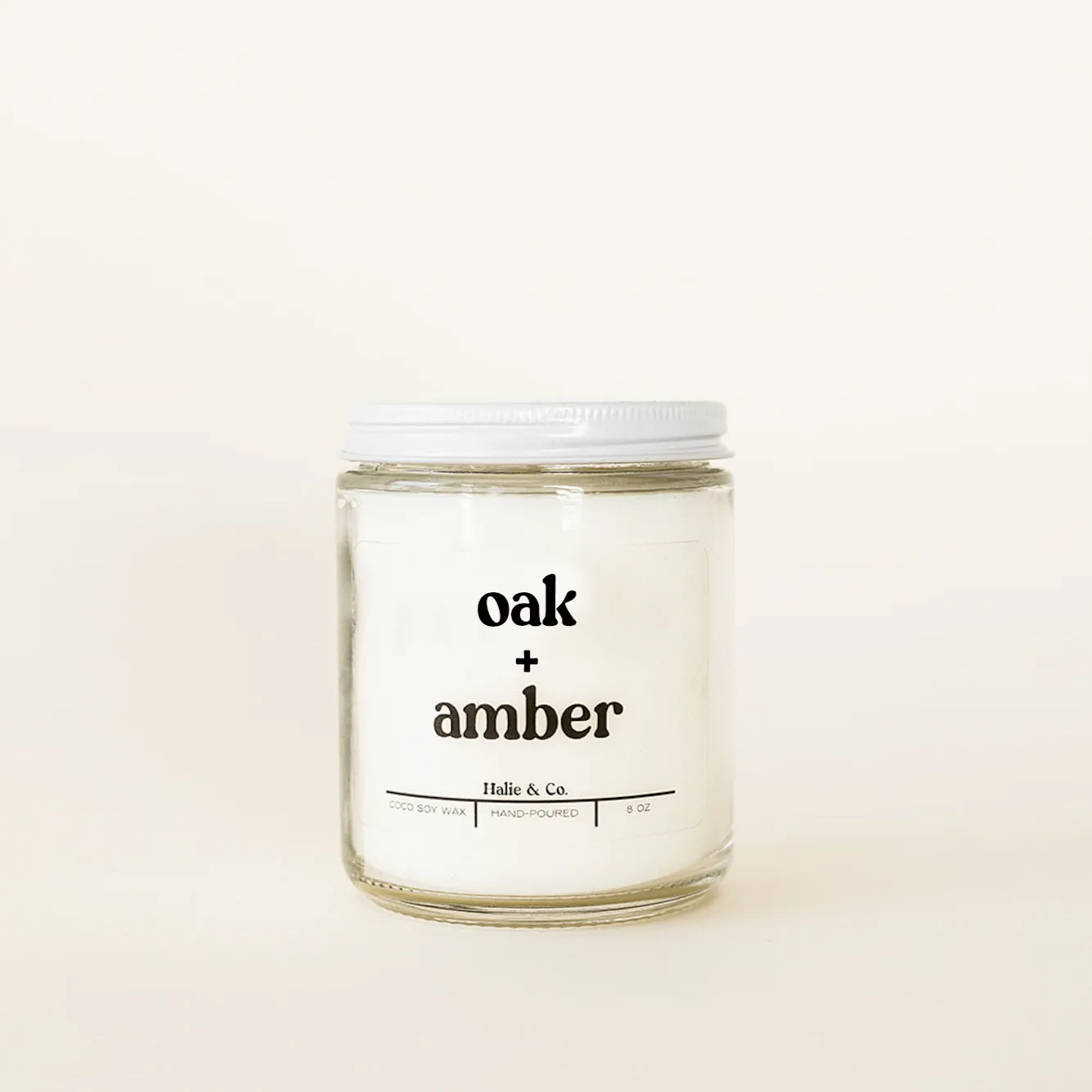 Oak & Amber Candle