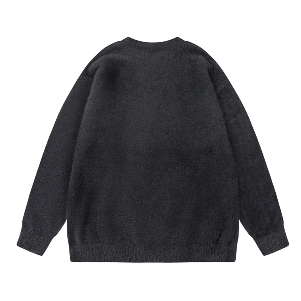 OOC' Street Abstract Caught Cat Sweater