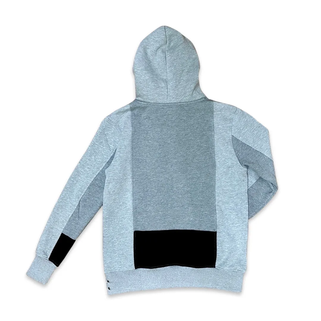 Paneled Hoodie - Grey Haze
