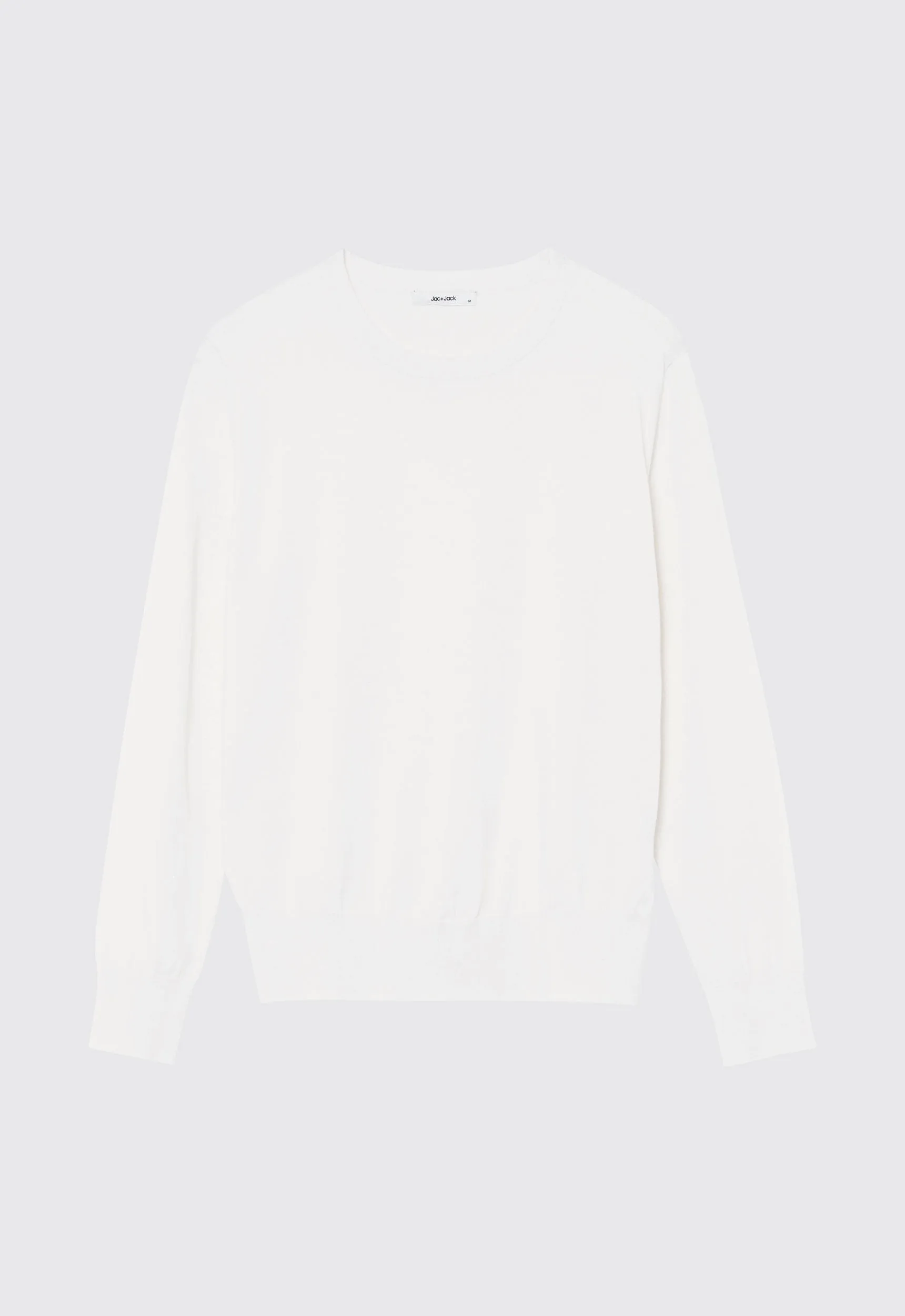 Pare Cotton Cashmere Sweater - Ice Cream