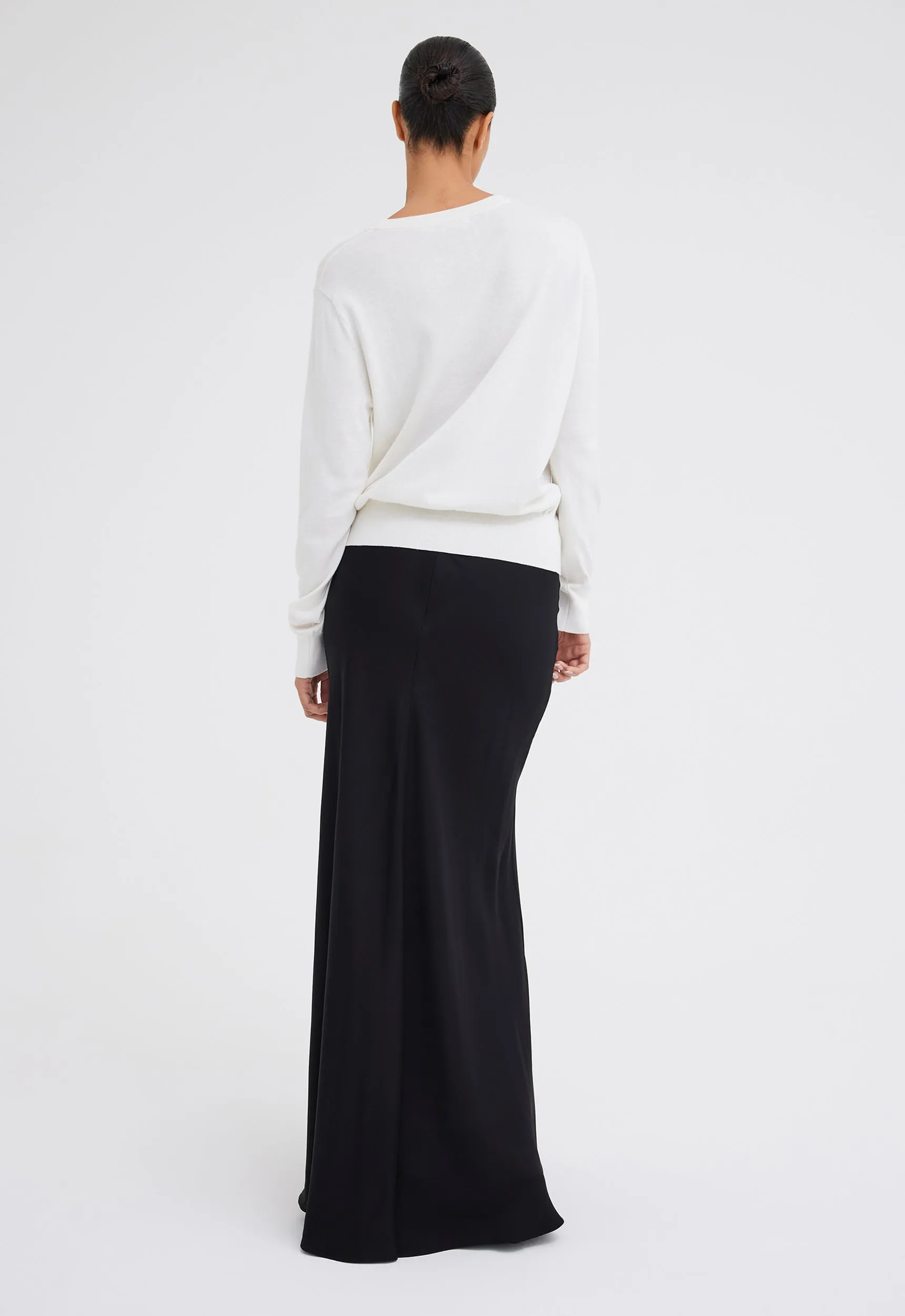 Pare Cotton Cashmere Sweater - Ice Cream