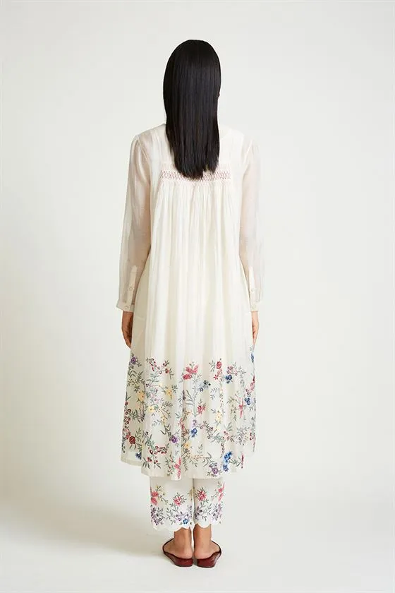 Payal Pratap   -   Rock Garden Viola Embroidered Kurta Pant Set (2pcs)