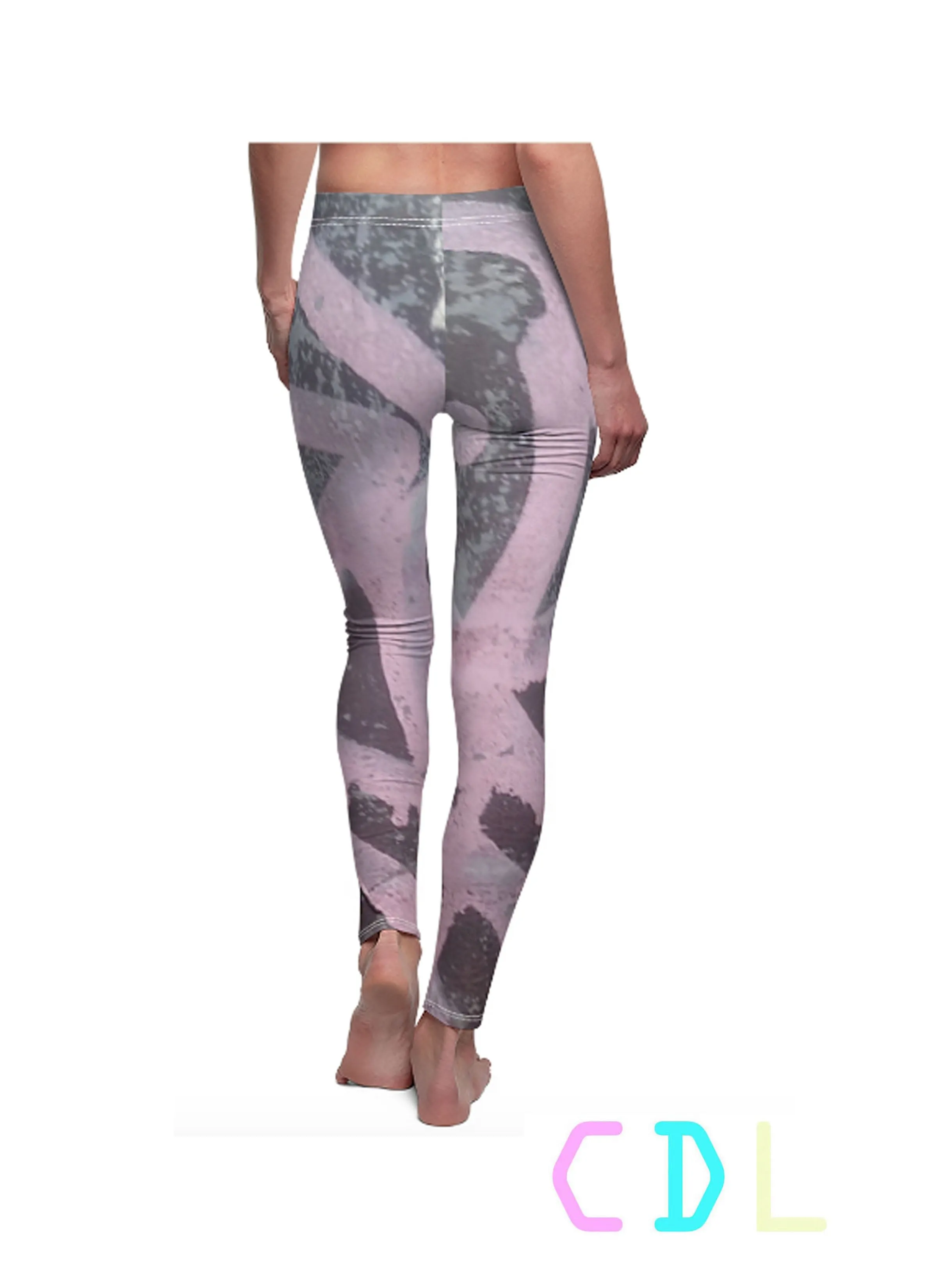 Pink Graffiti Leggings