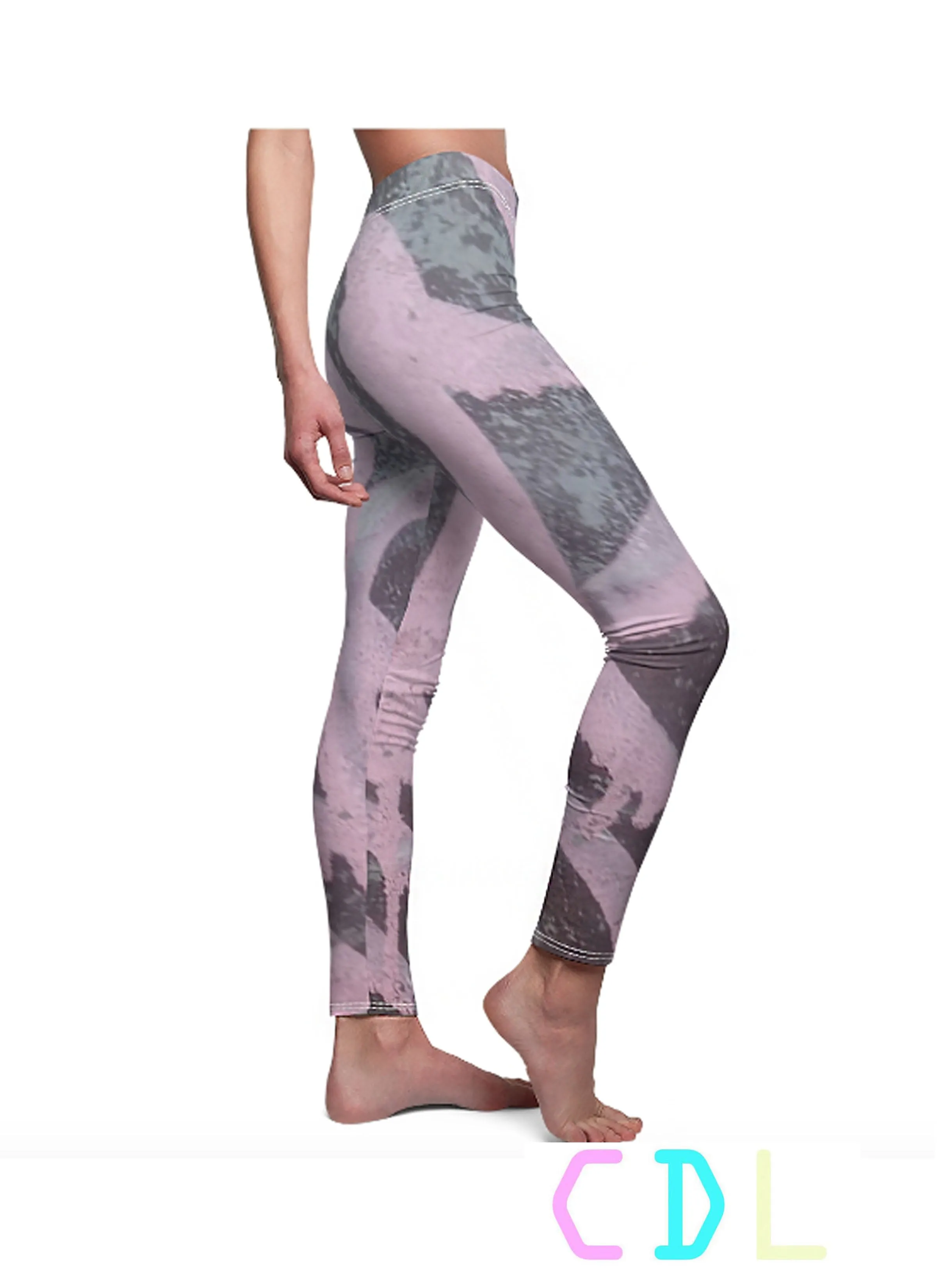 Pink Graffiti Leggings