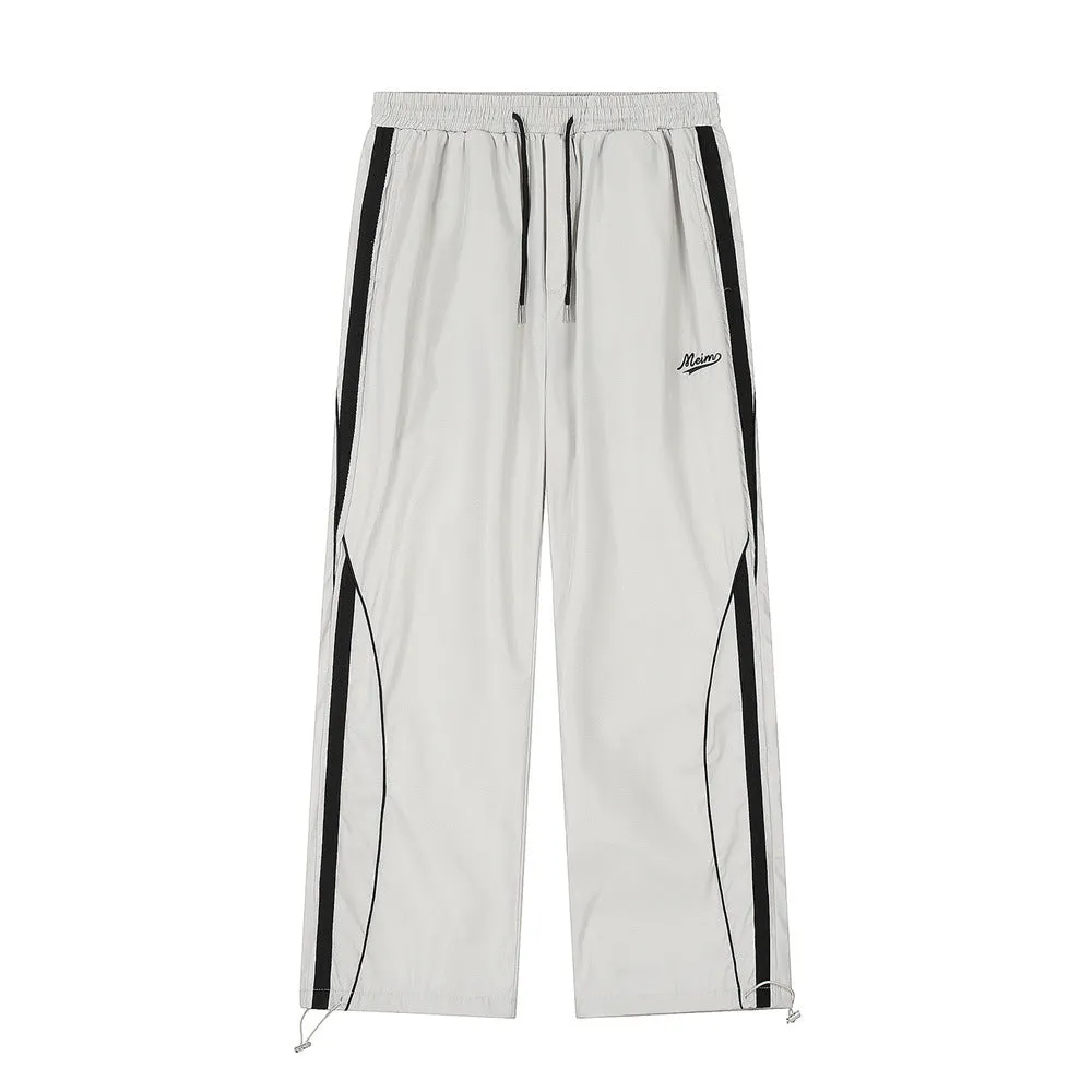 Piping Side Stripe Baggy Sweatpants