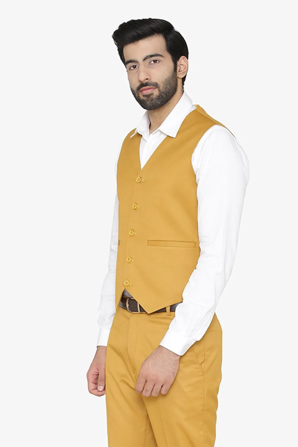Polyester Cotton Brown Jacket