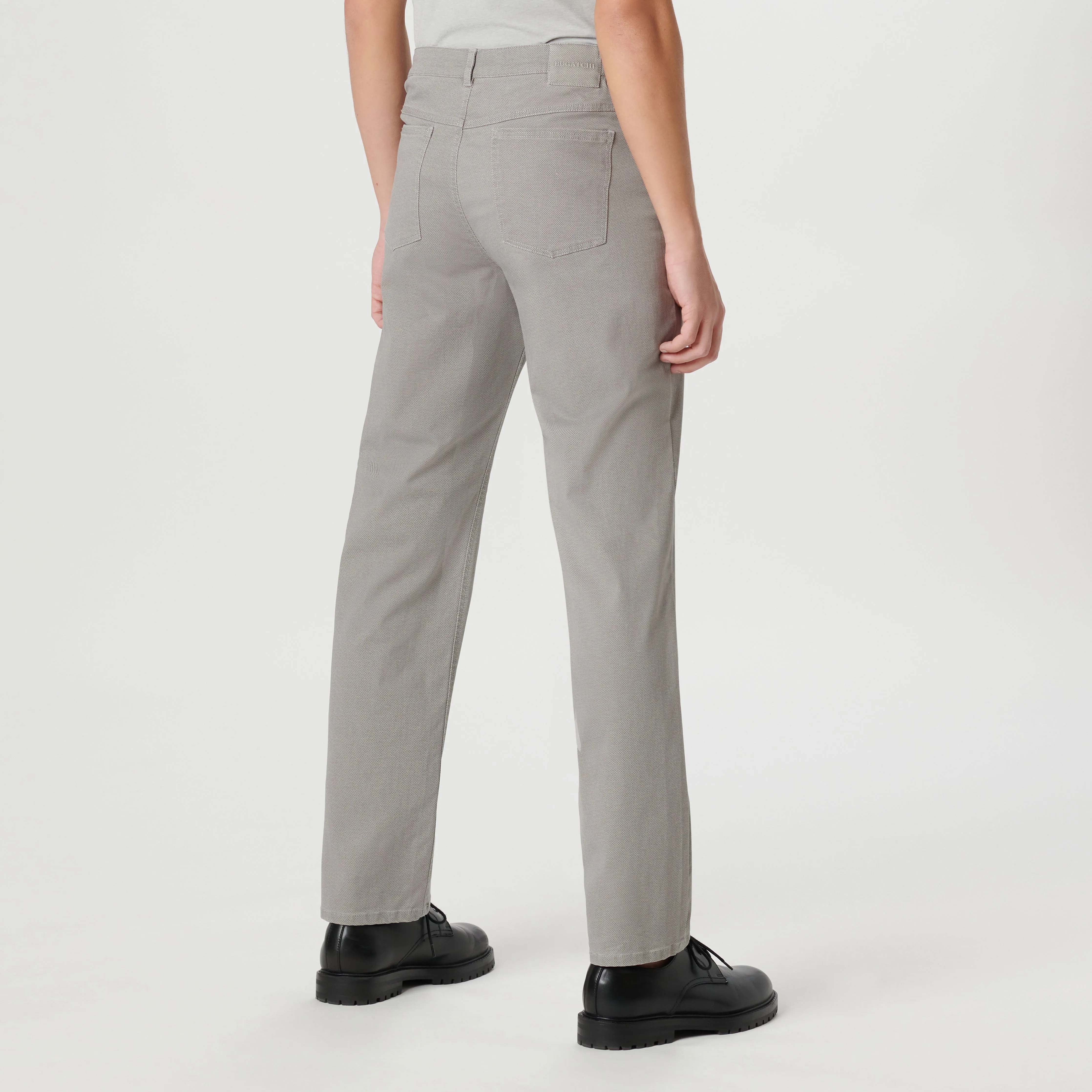 Preston Crosshatch Printed Five Pocket Pants
