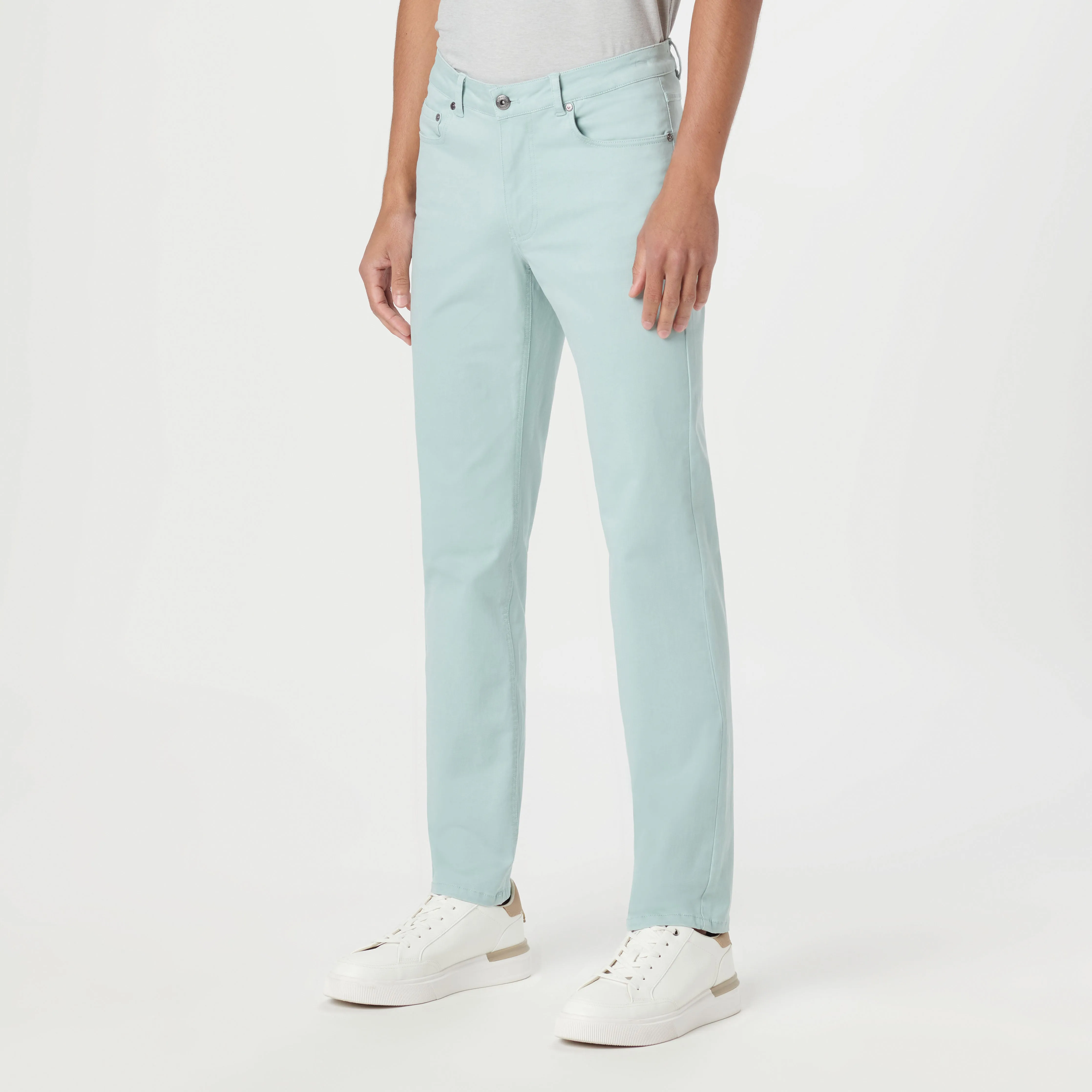 Preston Solid Five Pocket Pant