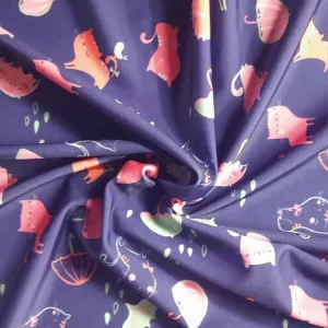 Printed Nylon Lycra Fabric 150 cm M112