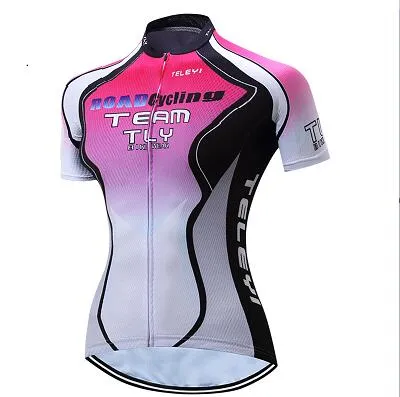 Pro 2020 woman short sleeve cycling jersey set sports outfit bike clothing kit mtb maillot cyclist bicycle clothes uniforme wear