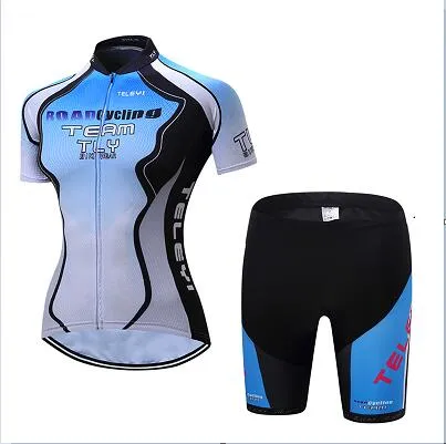 Pro 2020 woman short sleeve cycling jersey set sports outfit bike clothing kit mtb maillot cyclist bicycle clothes uniforme wear