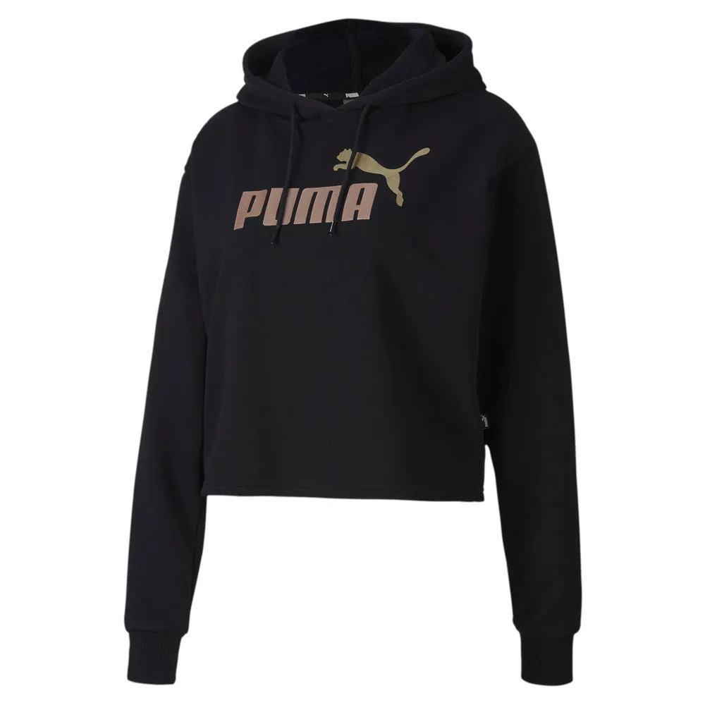 Puma Womens Essentials  Metallic Womens Hoodie - 4 Colours
