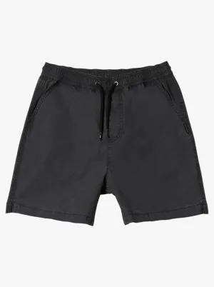 Quiksilver Boys Youth Taxer Shorts - Black