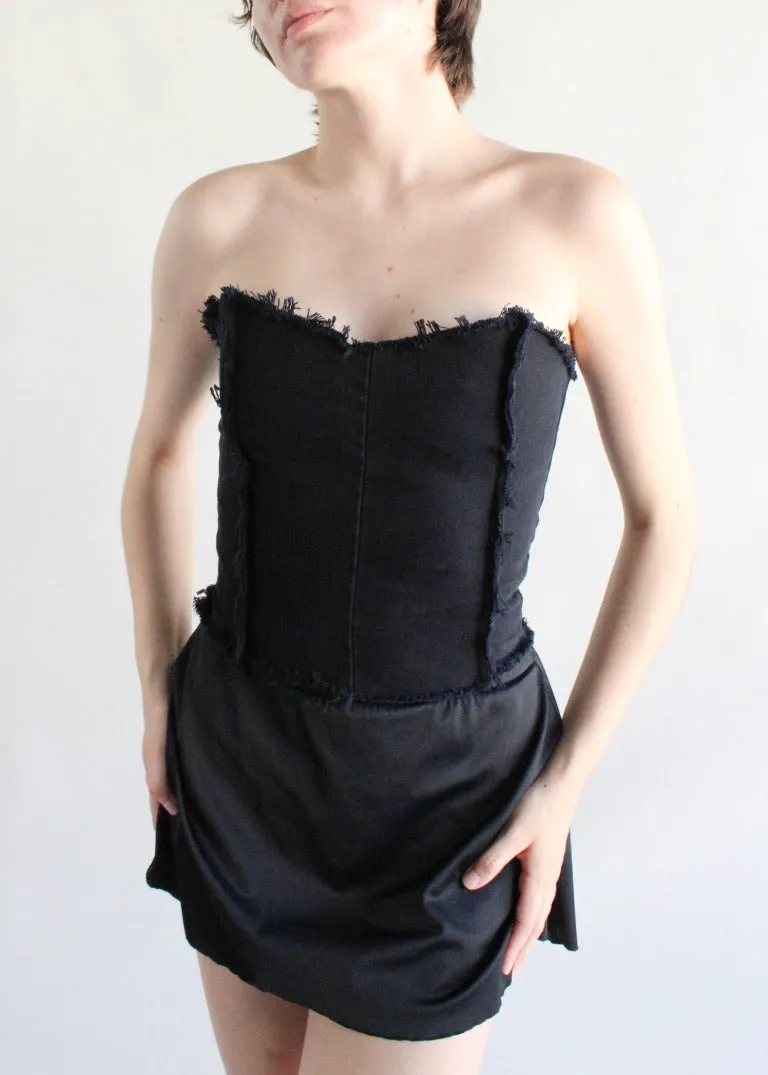 RCYCLD Denim Bustier