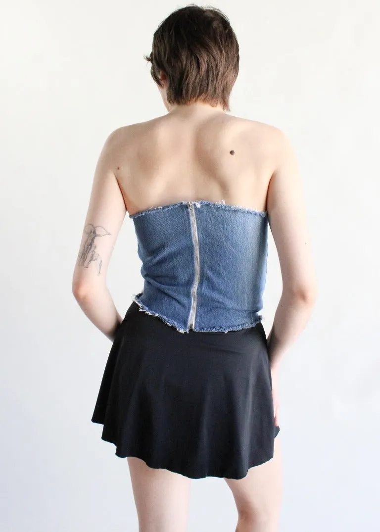 RCYCLD Denim Bustier