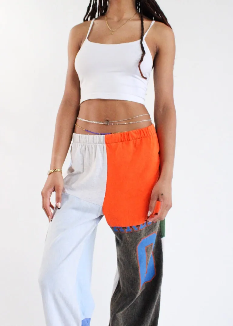 RCYCLD Pieced Tee Pants
