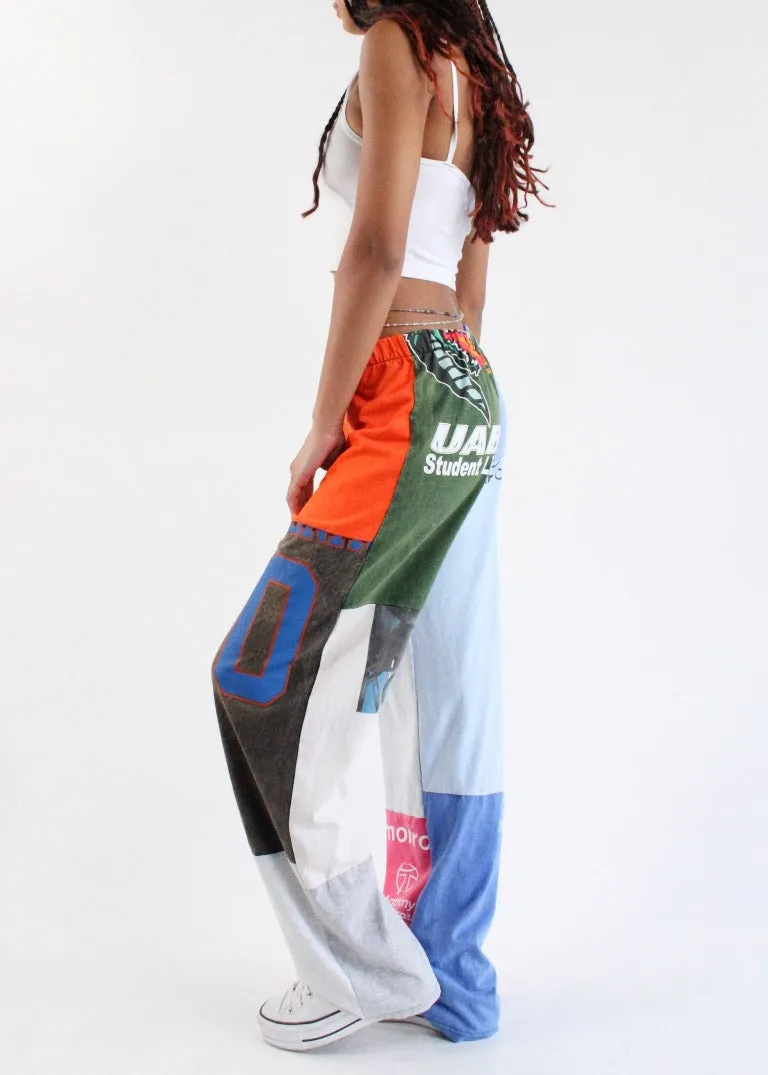 RCYCLD Pieced Tee Pants