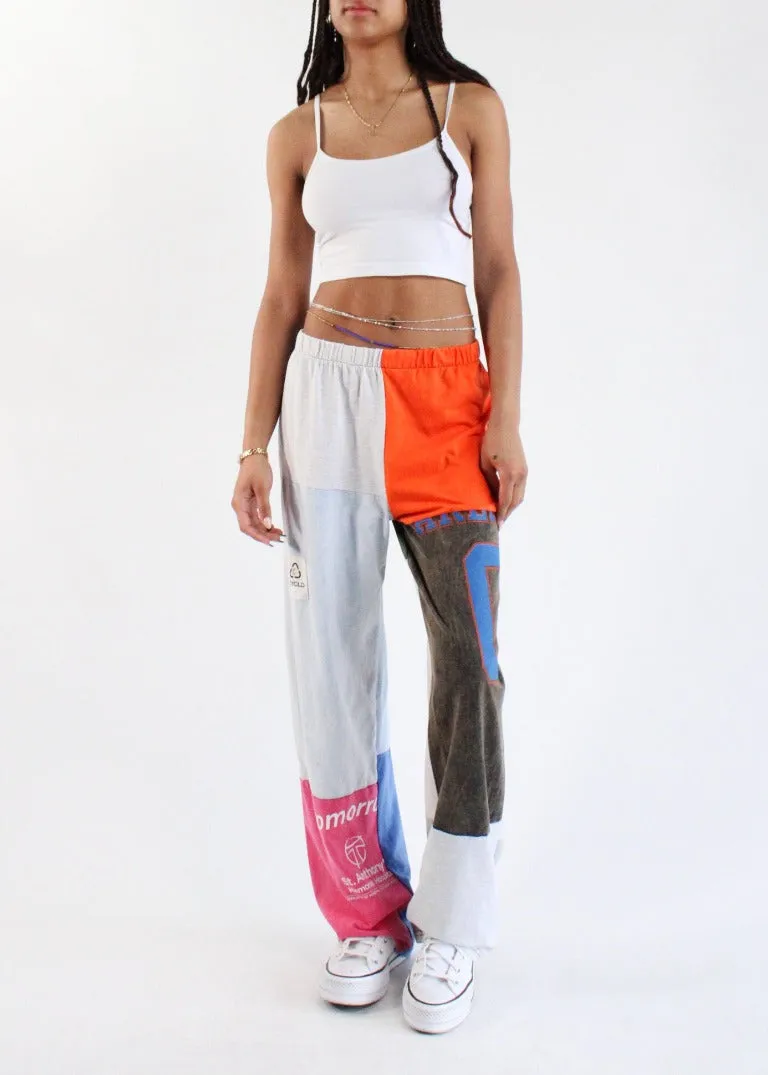 RCYCLD Pieced Tee Pants
