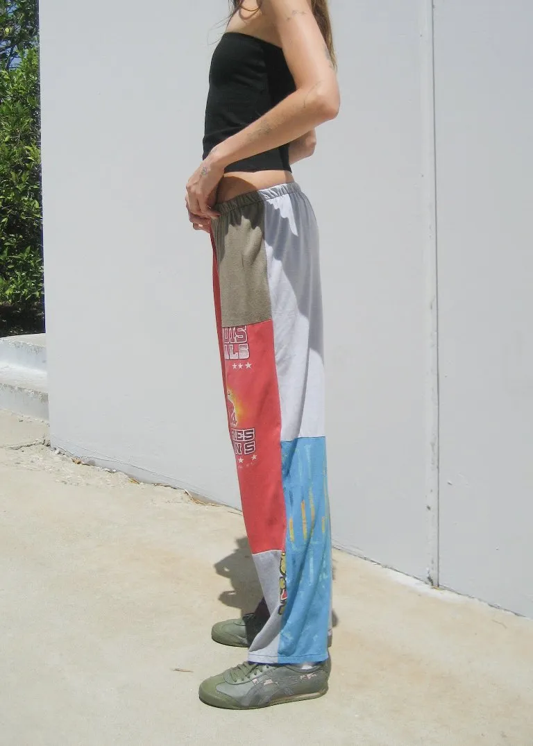RCYCLD Pieced Tee Pants