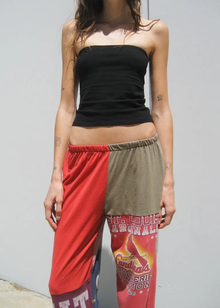 RCYCLD Pieced Tee Pants