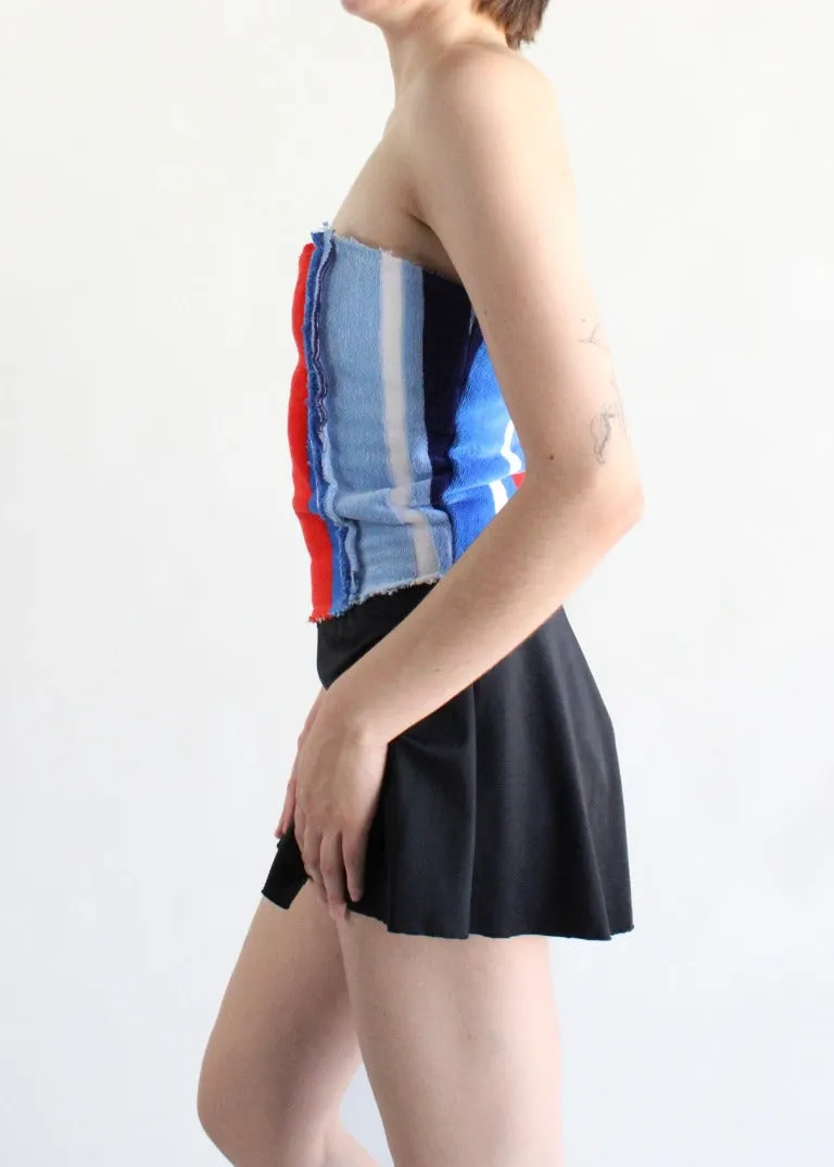 RCYCLD Terry Bustier Top