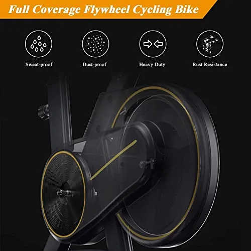 Reach Cruiser Spin Exercise Bike for at Home Fitness | Indoor Exercise Cycle for weight loss with Adjustable Magnetic Resistance Perfect Home Gym Equipment