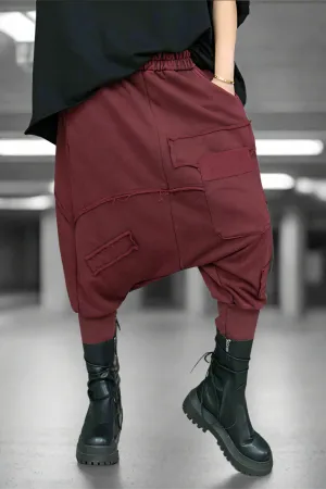 Rebel Stitch Cross-Pants