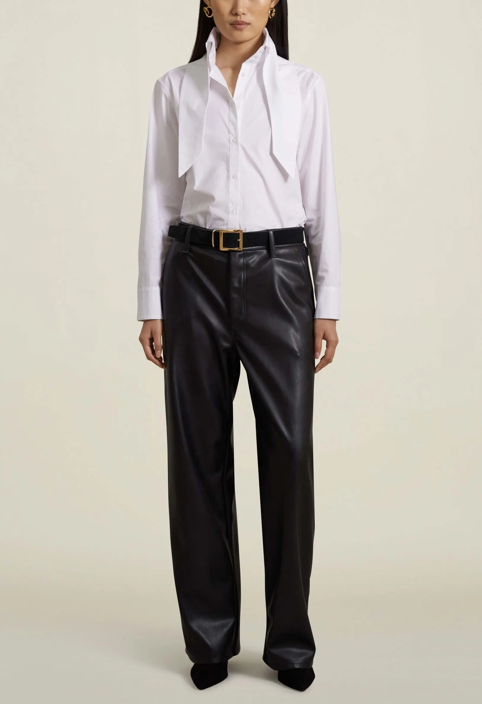 Renee Button-Up, White