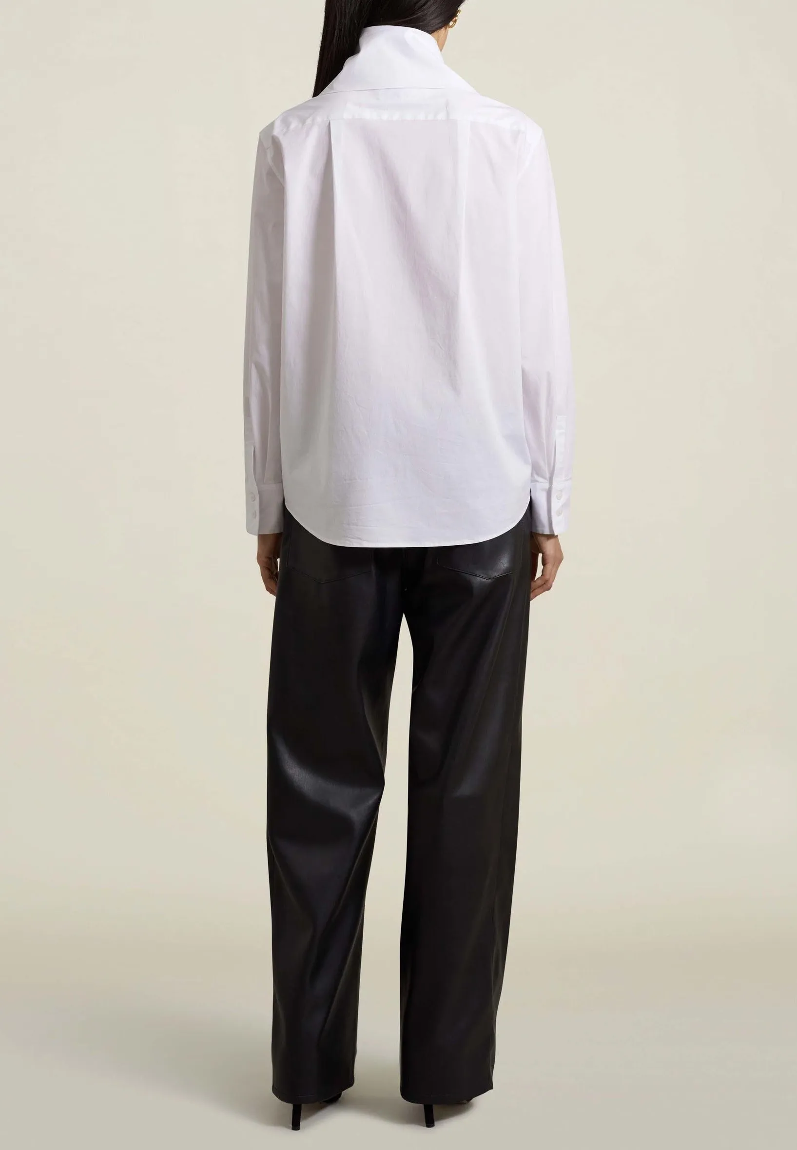 Renee Button-Up, White