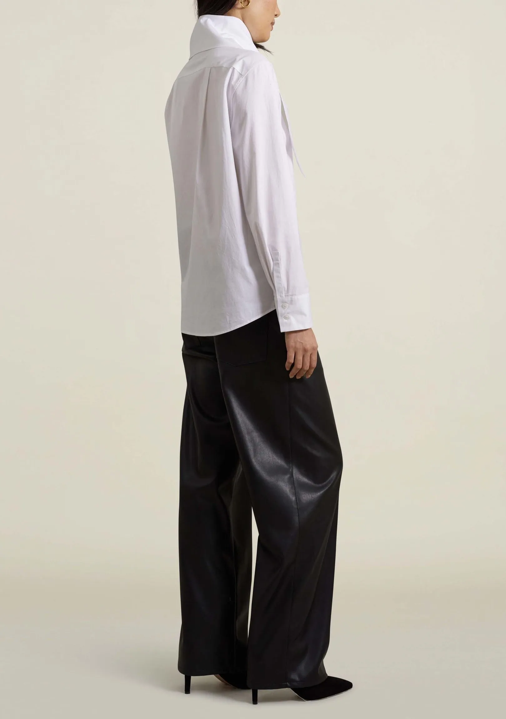 Renee Button-Up, White
