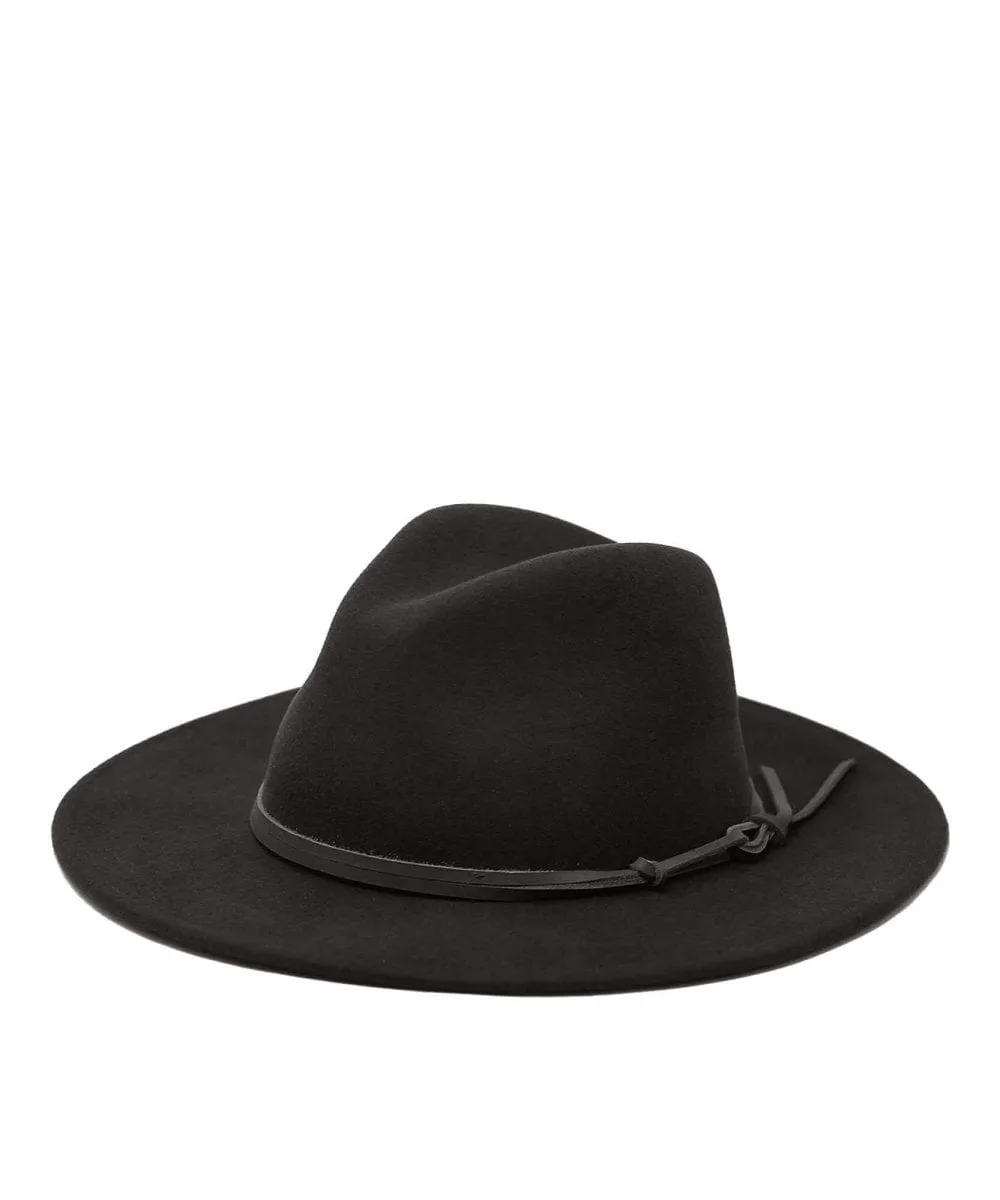 Restocked Billie Felt Panama Black