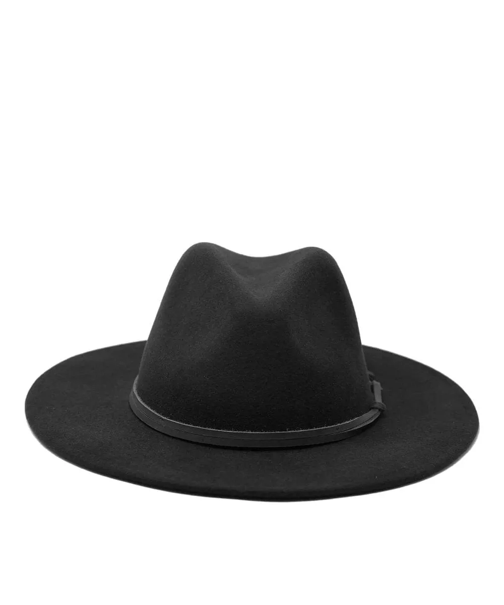 Restocked Billie Felt Panama Black