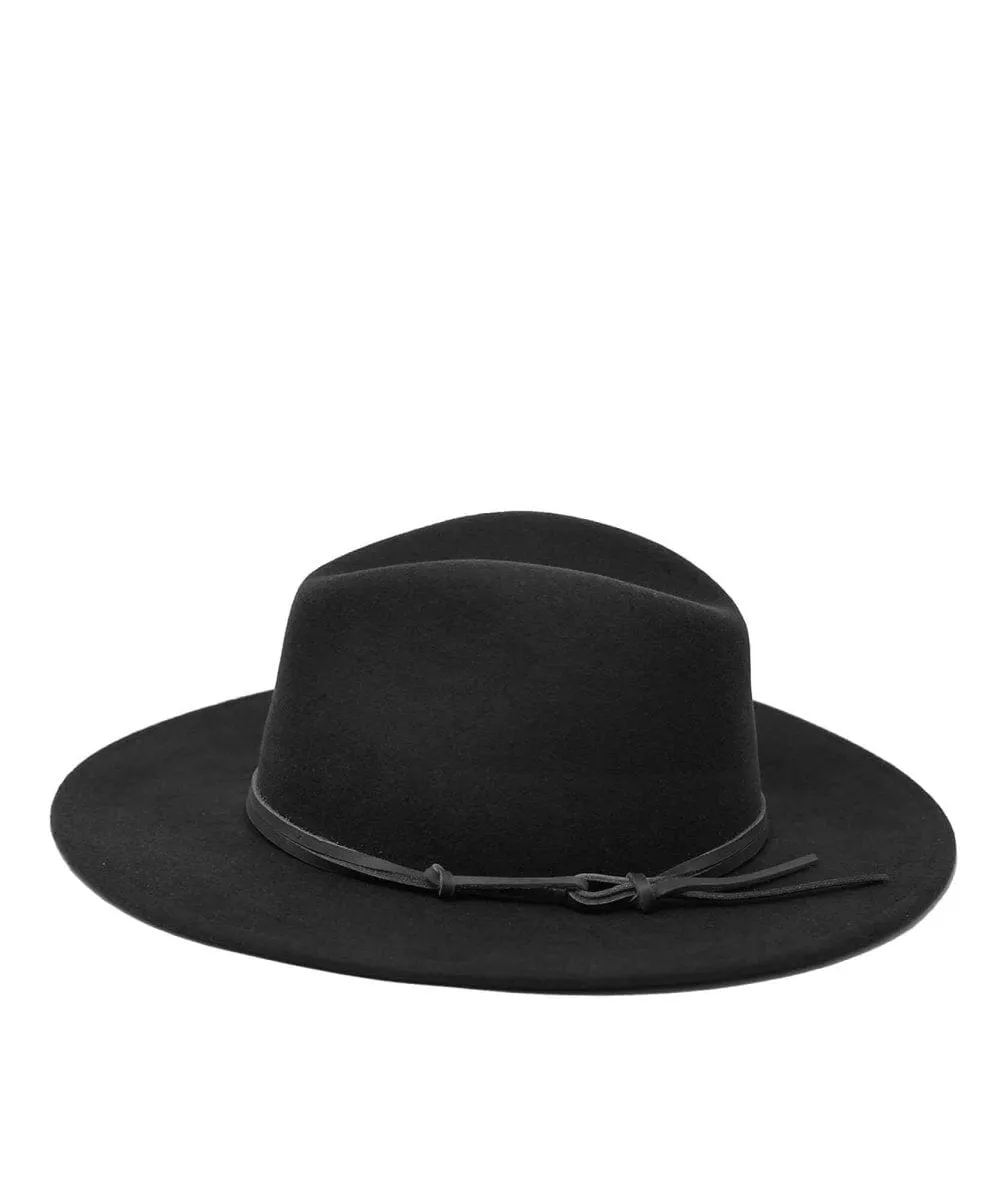 Restocked Billie Felt Panama Black