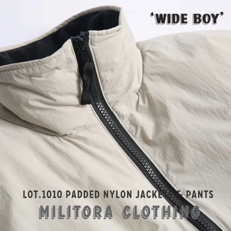 Retro Sports Padded Jacket and Pants Set