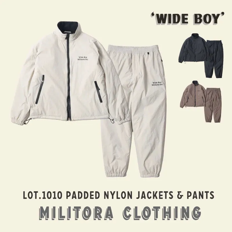 Retro Sports Padded Jacket and Pants Set