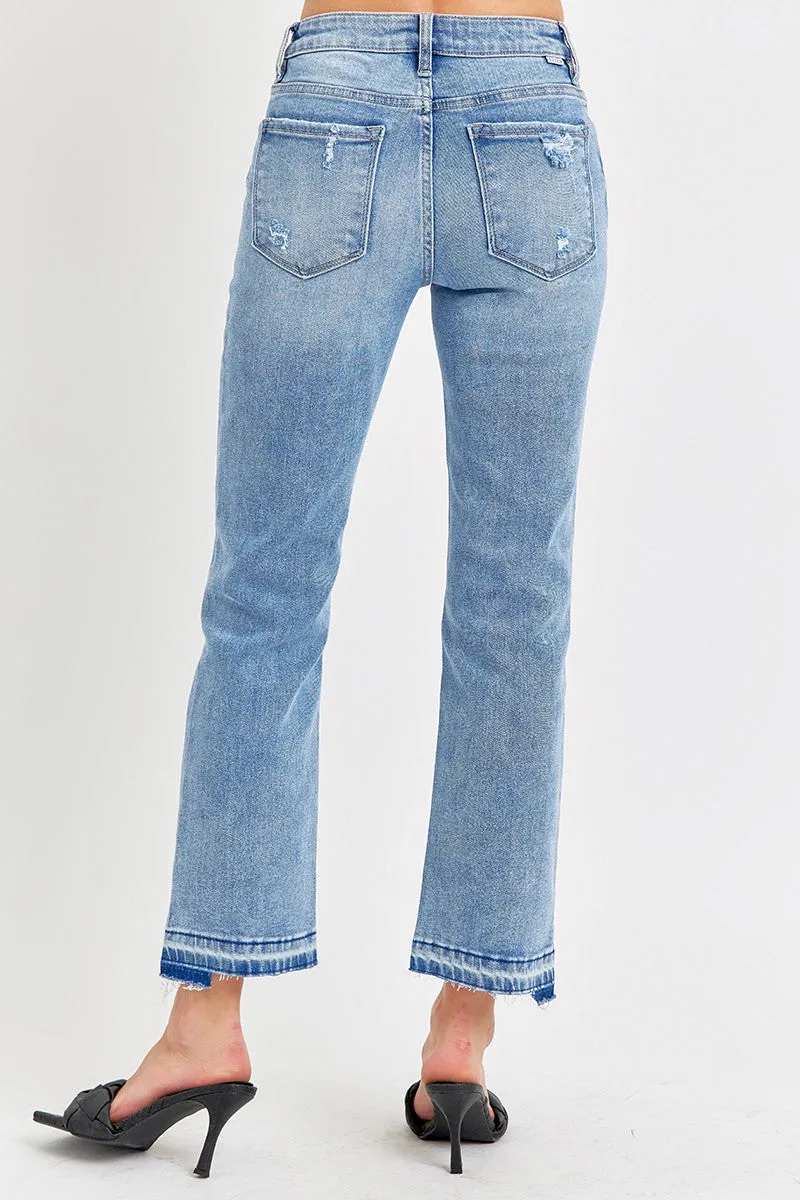 Risen Release Hem Ankle Jeans