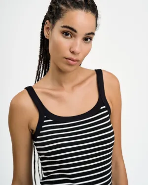 SALE Striped Top With Straps