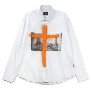 Screen Printed Classic Shirt | White