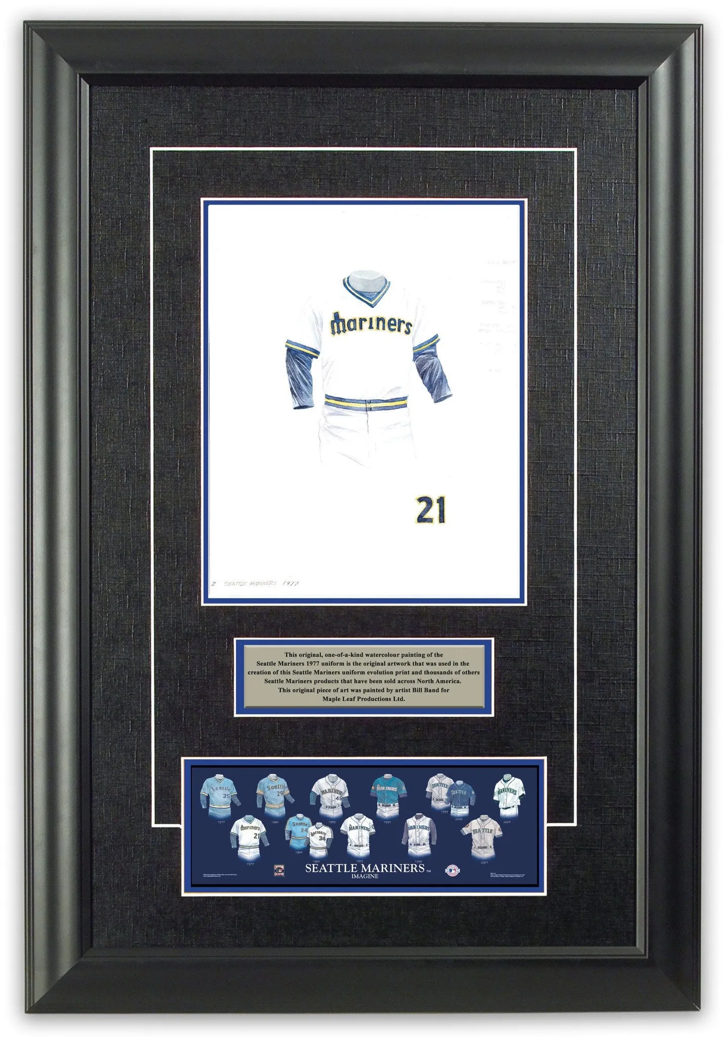Seattle Mariners 1977 White