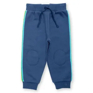 Side Stripe Joggers Navy