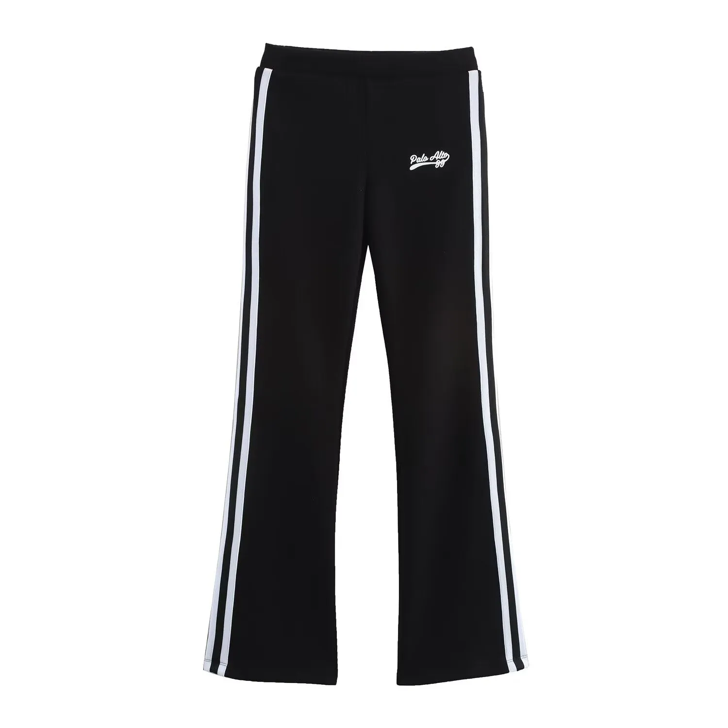 Side Stripe Palm Cove Tube Top and Matching Sweatpants