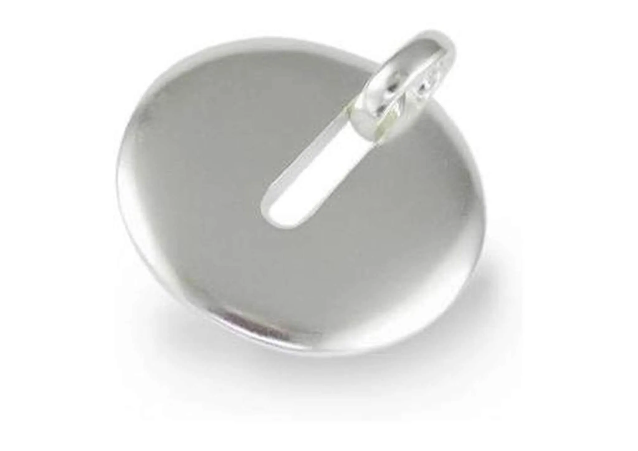 Silver Disc Pendant