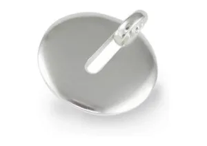 Silver Disc Pendant