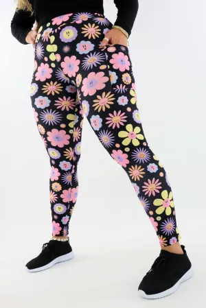 Smile Club 2.0 - Casual - Regular Full Leggings - Pockets