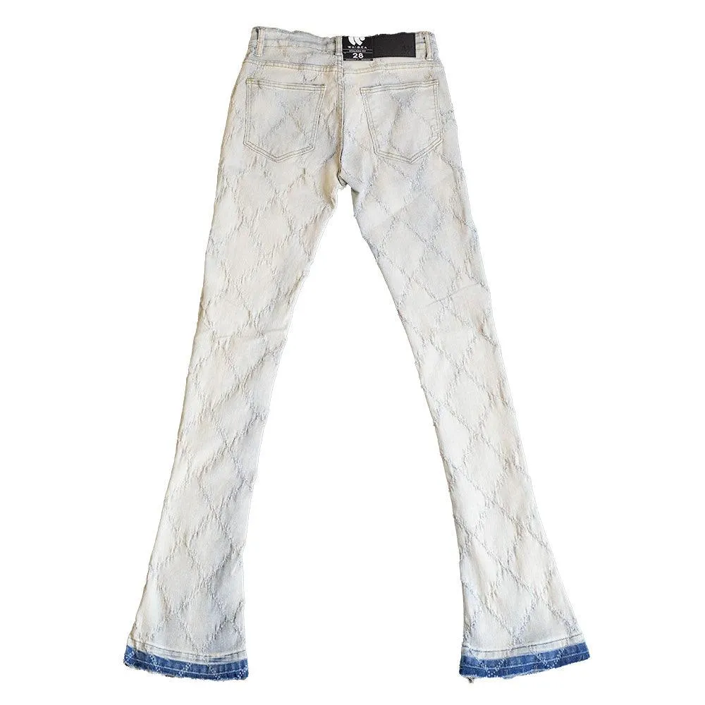 STACKED DENIM (ANTIQUE BLEACH)
