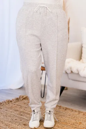 Staying In Jogger, Heather Grey